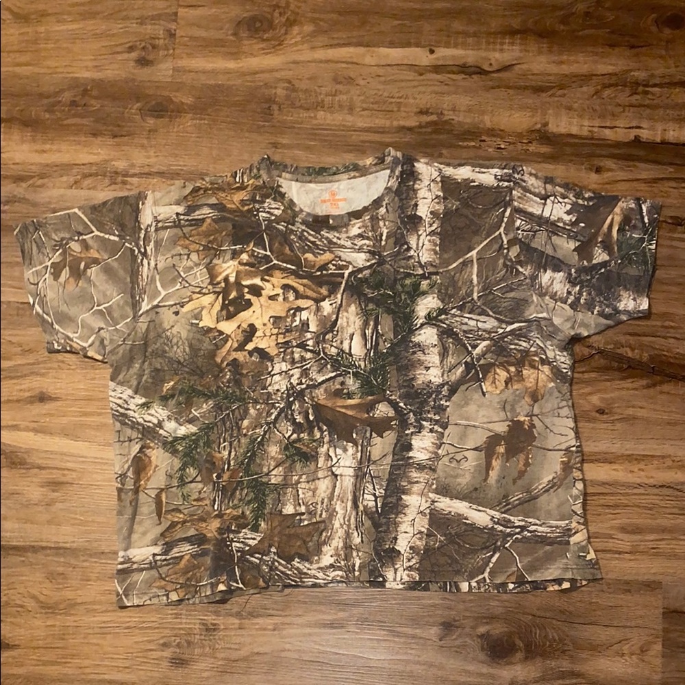 Camo Boxy Tee